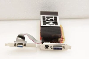 MSI GeForce N8400GS-TD256H 256MB PCI-e Video Card VGA DVI.TESTED.SKU208558 - Picture 1 of 4