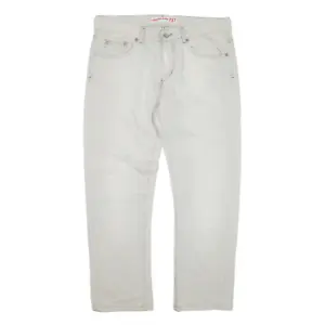 CARRERA 717 Jeans Grey Denim Slim Straight Mens W34 L27 - Picture 1 of 6
