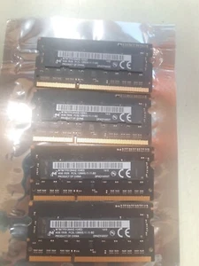 Micron 16GB (4x4GB) PC3L-12800S DDR3 SODIMM Laptop Ram MT8KTF51264HZ-1G6E2 1410 - Picture 1 of 3