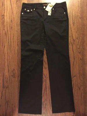 Nuevos Pantalones Vaqueros Roberto Cavalli Negros Talla 46 Hechos en Italia Foto 1 de 4