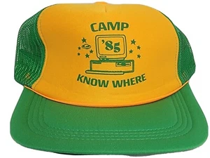 Stranger Things Camp Know Where Trucker Hat - Picture 1 of 6