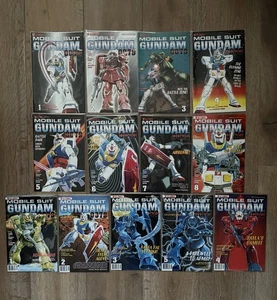 Mobile Suit Gundam 0079 Parts 1 & 2 floppies complete set Rare Viz Manga 1994 - Picture 1 of 14