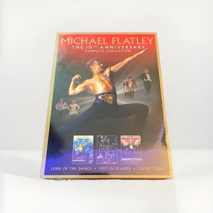 Michael Flatley The 10th Anniversary Box Set Triple Disc DVD, 2006 New & Sealed - Picture 1 of 3