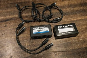 Procesador MIDI Solutions Quadra a través de 1 entrada 4 salidas Multivoltaje 5 cables - Imagen 1 de 2