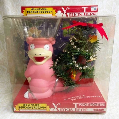 POCKET MONSTERS Pokémon Slowbro Yadoran Christmas Tree Figure Japan Near Mint - Image 1 of 4