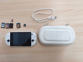Excellent PS Vita  GlacierWhite PCH 2000 ZA14 Console Charger