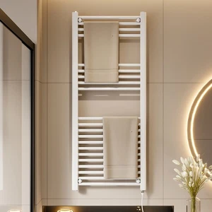 1200*500mm Smart Water Heating Towel Rack Bathroom Radiator Towel Warmer +Fixing - Picture 1 of 12