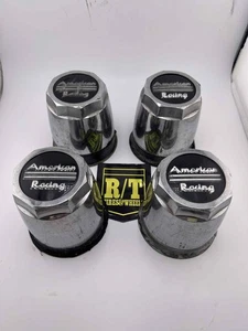 American Racing Wheel Center Cap Part # 89-9051 (Set of 4) USED - Picture 1 of 7