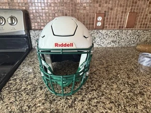 Riddell SpeedFlex Football Helmet White w/ Facemask X Large XL - Picture 1 of 10