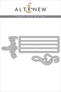 Altenew Dies Set - Treble Love ALT3951 - Foto 1 di 4