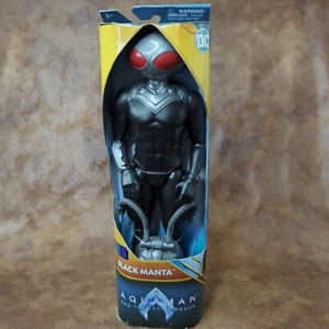 DC BLACK MANTA 1st Edition Aquaman The Lost Kingdom 12" Figure Spinmaster NEW - Picture 1 of 4