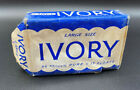 Vintage Ivory Soap Large Bar With Blue Wrapper Procter & Gamble Pure It Floats