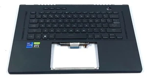 Asus Rog M16 GU603ZW Genuine Palmrest w/ Backlit Keyboard 6053B2003501 - Afbeelding 1 van 3