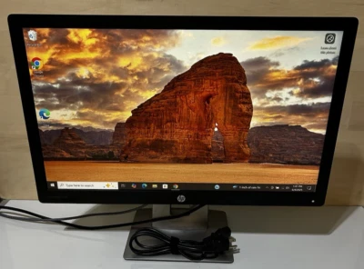 HP EliteDisplay E232 23" Widescreen HDMI LED Monitor 1920x1080 Tested - Image 1 of 3