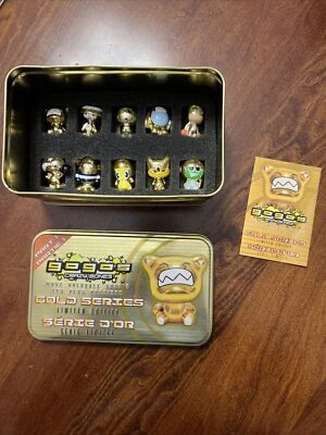 Gogos Crazy Bones GOLD Series Limited Edition Part 1 Tin Complete Most Valuable - Image 1 of 4