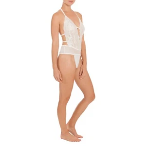 2X Secret Treasures G-String Thong Teddy Lingerie Women's Size 18W-20W PINK - Picture 1 of 5
