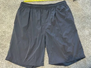 Kirkland Men’s Lined Shorts, Gray, Sz L, Running & Swimming - Picture 1 of 8