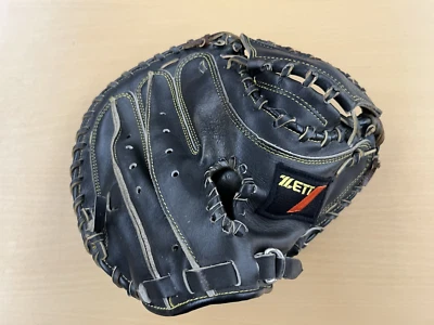 Guante de receptor 31,5" ZETT BJC-7052 con tubería de cuero listo para el juego Foto 1 de 4