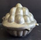 PEWTER GRAPES ICE CREAM FORM MOLD VINTAGE METAL ANTIQUE S & C CO. Schall