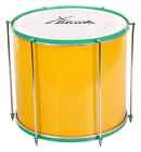 Brasilianische Repinique Trommel 12" x 10" Sambatrommel gelb silber Top-Preis!