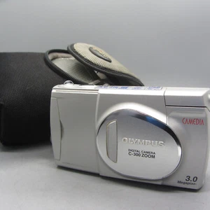 Olympus Digital Camera C-300 Zoom 3.0MP Silver Tested - Picture 1 of 8