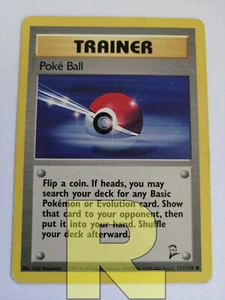 Pokè Ball / Poke Ball ® Base Set 2 121/130 ® Comune ® Pokemon ® Inglese ® Good - Picture 1 of 2