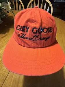 Cappello Berretto Grigio Oca Le Arancione Cinghia Regolabile - Foto 1 di 5