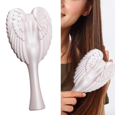 Anti Tangle Hair Brush Angel Hairdressing Tools Cute Massage Comb Wet & Dry Hair