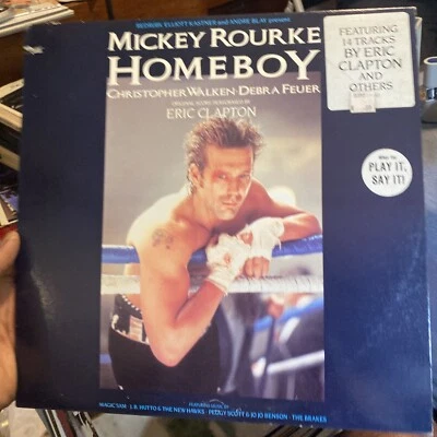 Eric Clapton-Homeboy Film Soundtrack LP 1989 NM- Promo Hype Sticker 1st Pressing - Image 1 of 4