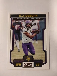 NFL Trading Card Football K.J. Osborn Minnesota Vikings 2023 Panini Score - Bild 1 von 2