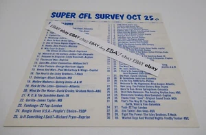 WCFL Super CFL Chicago OCT 25, 1975 #1 Pink Floyd / David Bowie AM Top 40 Hits - Picture 1 of 2