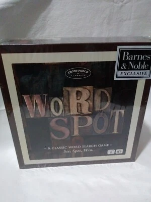 Word Spot, A Classic Word Search Game, Barnes& Noble Exclusive, New Sealed. B9 - Image 1 of 3