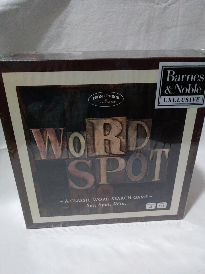 Word Spot, A Classic Word Search Game, Barnes& Noble Exclusive, New Sealed. B9 - Image 1 of 3