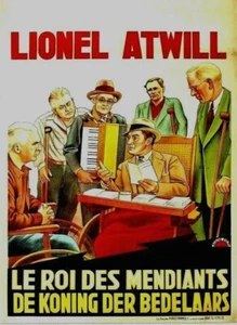 Original vintage poster BEGGARS KING FILM LIONEL ATWILL c.1930 - Imagen 1 de 1