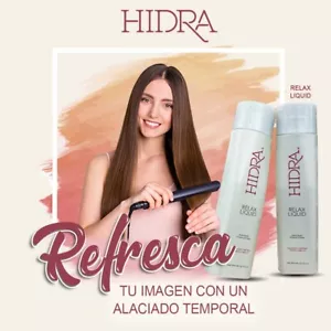 2 Bottles Hidra Relax Liquid Temporary Straightener 10 1 oz (aliciante temporal) - Picture 1 of 3