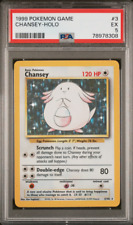1999 Base Set Game # 3 Chansey Holo PSA 5 Excellent Pokemon