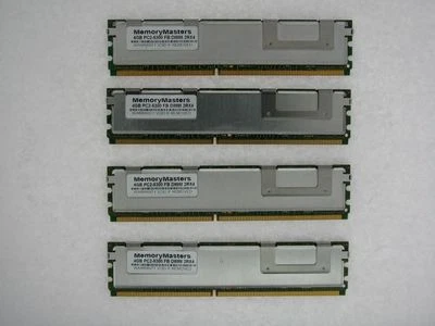 16GB (4x4GB) MEMORY Dural Rank PC2-5300F For HP/Compaq Workstation xw6400 xw660 - Image 1 of 3