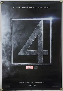 FANTASTIC FOUR DS ROLLED ORIGINAL ONE SHEET MOVIE POSTER (2015) - Picture 1 of 1