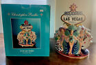 Christopher Radko Sleighbells Cookie Jar - Viva Las Vegas - New In Original Box!