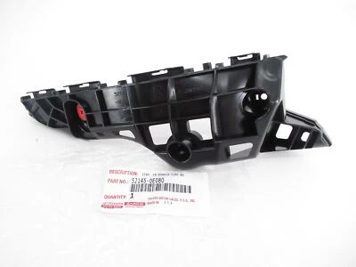 Suporte de para-choque dianteiro de passageiros Toyota 52145-0E080 original do fabricante 2016-19 Highlander - Imagem 1 de 4