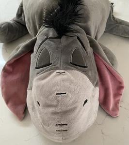 DISNEY~Winnie the Pooh EEYORE 24" Large Plush Toy Pillow Buddy Snuggie Soft - Picture 1 of 7
