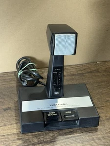 Used Vintage Realistic Dynamic Amplified Cb Base Radio Microphone. 21-1173 4-Pin - Zdjęcie 1 z 5