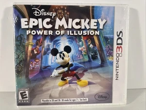 Epic Mickey: Power of Illusion (Nintendo 3DS, 2012) Brandneu Sealed Disney - Bild 1 von 5