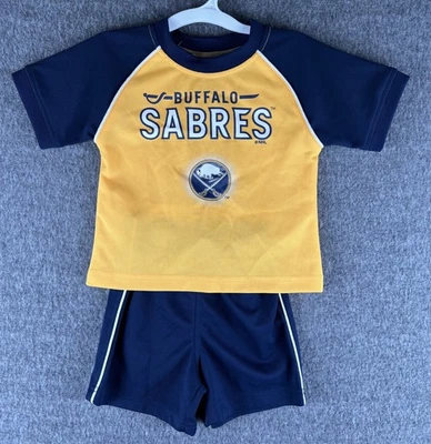 NWOT Buffalo Sabres Boys Toddler Infant Jersey / Shorts Set (2T) Shirt Shorts - Image 1 of 3