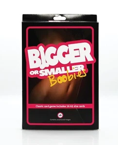 Juego de cartas Play Wiv Me Bigger or Smaller Boobs - Imagen 1 de 3