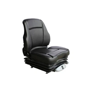 S8302049 Sears Low Back Seat, Black Vinyl w/ Air Suspension Fits Case - Picture 1 of 7