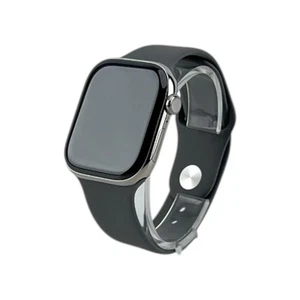 Apple Watch 10 Cellular Titan Natura 46mm Bransoletka sportowa Kamienny szary M/L - Zdjęcie 1 z 7