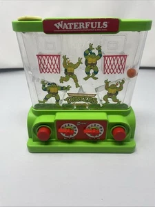 TMNT Teenage Mutant Ninja Turtles Vintage toy Waterfuls Game Tomy 90s Basketball - Picture 1 of 3