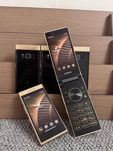Samsung W2018 Android 64GB 4GB SM-W2018 Folding Business Smartphone - Picture 1 of 11