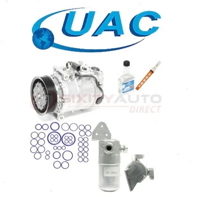 UAC AC Compressor & Component Kit for 2004-2006 Audi A8 Quattro 4.2L V8 - jr Foto 1 de 4